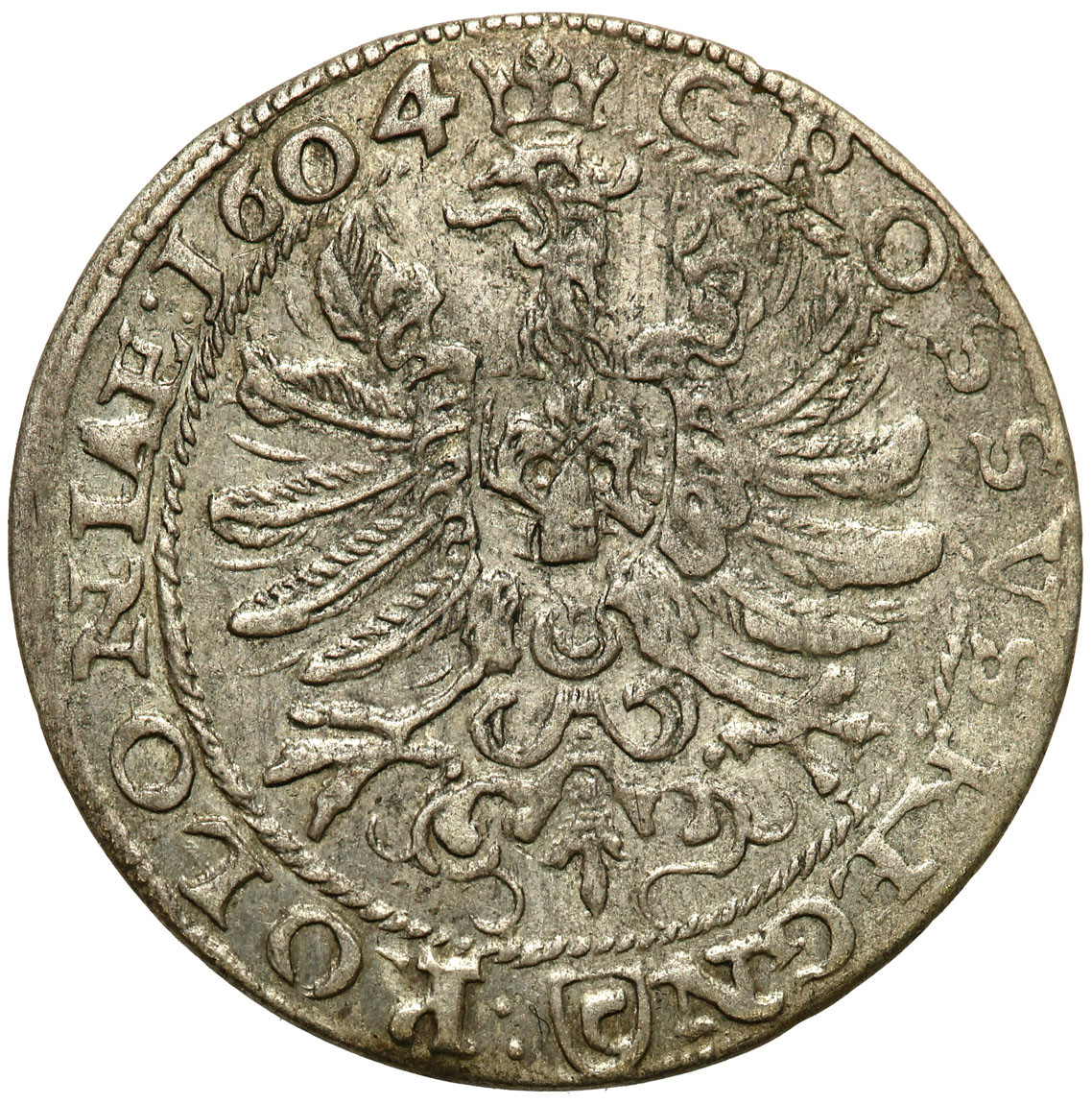 Zygmunt III Waza. Grosz 1604, Kraków